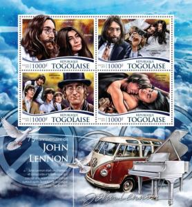 TOGO 2015 SHEET JOHN LENNON SINGERS MUSIC tg15302a