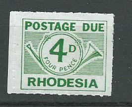 Rhodesia SG D10 Postage    MLH