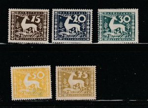 Wurttemberg O54-O58 MH Animals, Stag