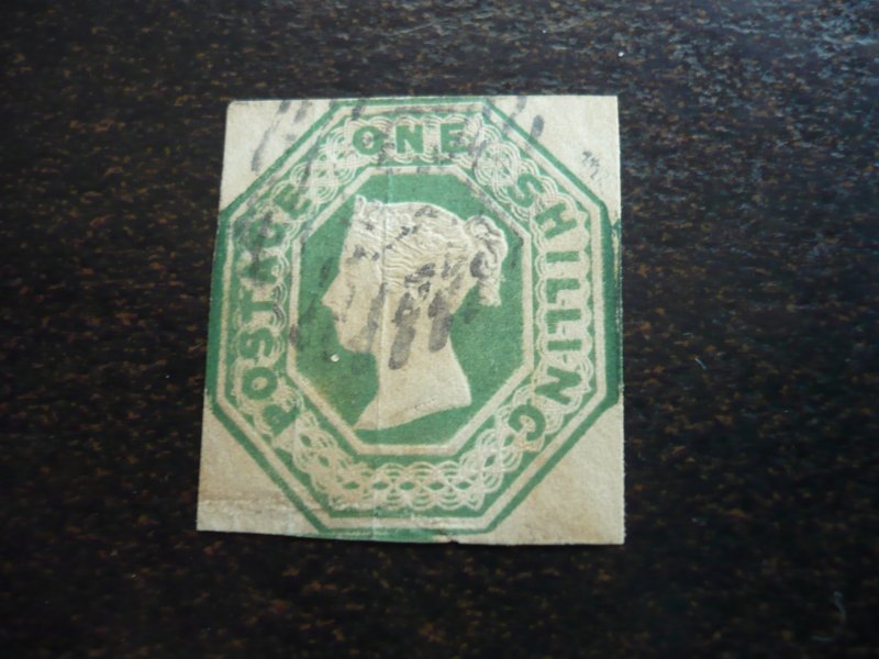 Stamps - Great Britain - Scott# 5 - Used Single Stamp