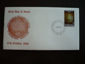 Postal History - Norfolk Island - Scott# 125 - First Day Cover