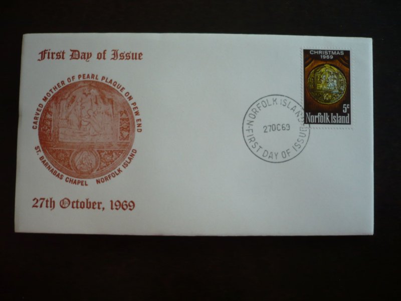 Postal History - Norfolk Island - Scott# 125 - First Day Cover