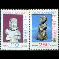 TURKEY 1974 - Scott# 1972-3 Europa Set of 2 LH