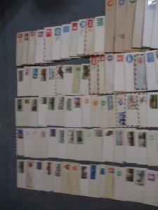 US POSTAL STATIONARY COLLECTION, MINT, ENTIRES, 100 ITEMS