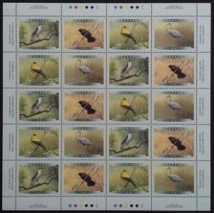 Canada 1594ii|BK241b Birds of Canada Sheets and Booklets Complete MNH