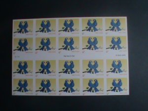 ​UNITED STATES-2006-SC#3976 -LOVE-DOUBLE BLUE BIRDS- MNH BOOKLET OF 20 - VF