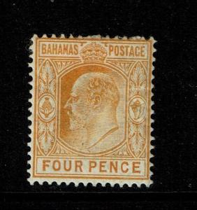 Bahamas SG# 64, Mint Hinged, Hinge Remnant - S86