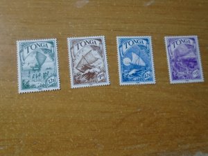 Tonga  #  748-51   MNH