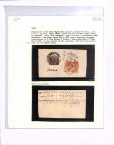 Ap80 Asia Cover 1926 AFGHANISTAN INDIA Combination MIXED FRANKING Peshawar India