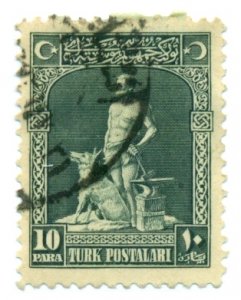 Turkey 1926 #634 U SCV(2022) = $0.25