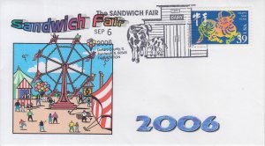 2006 Sandwich IL Fair DeKalb County w/Computer-generated Cachet