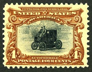 U.S. #296 MINT OG HR