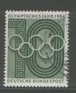 Germany 1956 Olympics  used SG1157