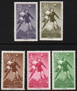 Spanish Guinea Sc #C15-C19 Mint Hinged