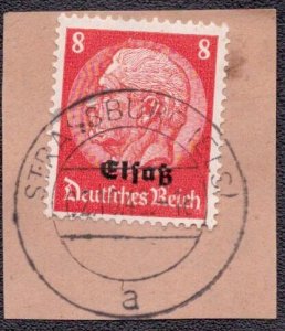 France Alsace- German Occupation - N31 1940 Used