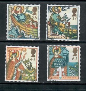 G.B 1997 COMMEMORATIVES  SET RELIGIOUS ANNIVERSARIES USED  h 291220