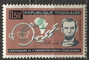 Togo; 1963: Sc. # 454; MHH Single Stamp