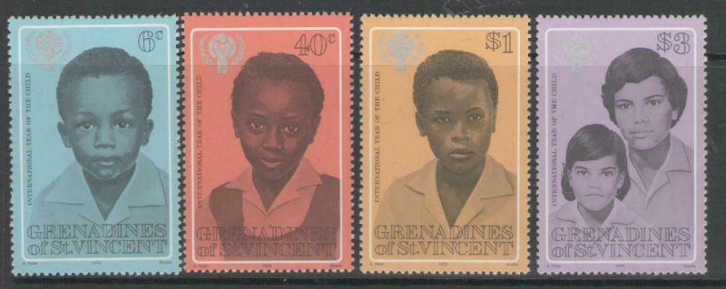 GRENADINES OF ST.VINCENT SG156/9 1979 INTERNATIONAL YEAR OF THE CHILD MNH 