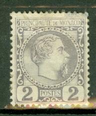 Monaco 2 mint CV $57.50