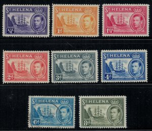 St. Helena #118,9A-21,2A-3A*/u  CV $5.65