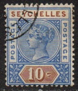 Seychelles Sc #7a Used