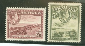 Antigua #92/93 Unused Single