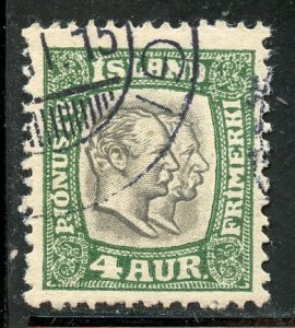 Iceland # O32, Used.