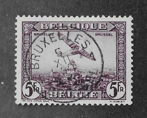 Belgium sc #C5  used with CDS VF