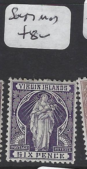 VIRGIN ISLANDS (P2105B)  VIRGIN    6D  SG 47      MOG