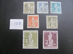 GERMANY BERLIN 1949 USED 9N35-41 SET XF $211 (123)