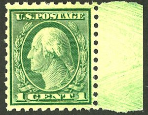 U.S. #543 MINT MARGIN SINGLE OG NH