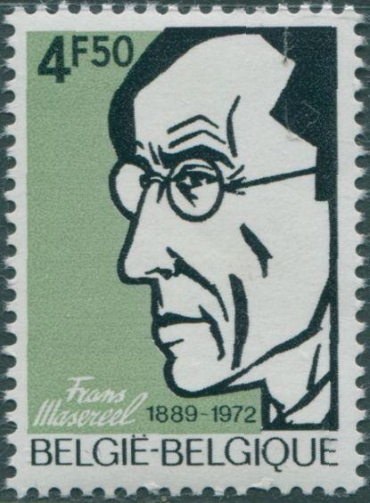 Belgium 1972 SG2290 4f.50 Frans Masereel painter MNH