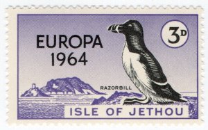 (I.B) Cinderella Collection : Jethou Island 3d (Razorbill) Europa 1964