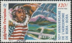 French Polynesia, #615  Used from 1993