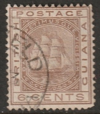 British Guiana 1882 Sc 110 used