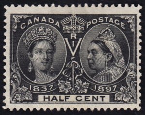 Canada Scott 50 (1897) Mint H F, CV $110.00 C