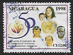 Nicaragua # 2239 - Human Rights - used  - {BRN3}