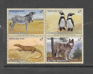 UNITED NATIONS-VIENNA #146a ENDANGERED SPECIES MNH