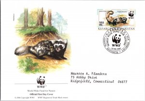 Kazakhstan, Worldwide First Day Cover, World's Fair, Animals