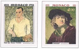 Monaco VF-NH #1307-1308