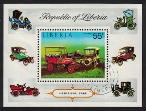 Liberia Vintage Cars MS 1973 CTO SC#C199 SG#MS1175