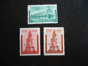 Stamps - Dominican Republic - Scott# 366-368 - Mint Hinged Set of 3 Stamps