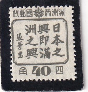 Manchukuo   #   156   MNH