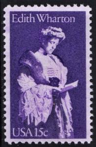 SC#1832 15¢ Edith Wharton Single (1980) MNH