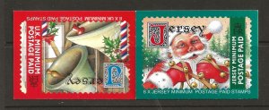 GB - Jersey Sc 1012f NH Booklet of 2001 - Christmas