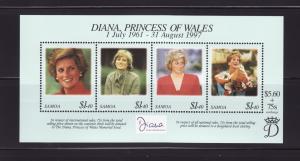 Samoa 956 Set MNH Princess Diana