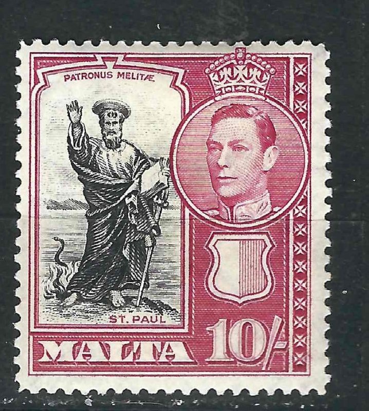 Malta 205 SG 231 MH F/VF 1938 SCV $11.50