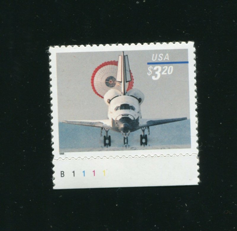 US  Scott # 3261 $3.20 Space Shuttle Priority Mail Stamp MNH VF