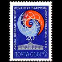 RUSSIA 1976 - Scott# 4420 Nuclear Research Set of 1 NH