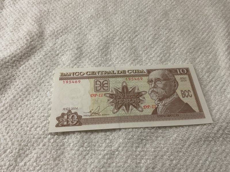 CUBA-2014-10 PESOS-BANCO CENTRAL-BANKNOTE.UNCIRCULATED